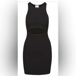 NWT Aritzia Wilfred Cut Out Mini Dress
